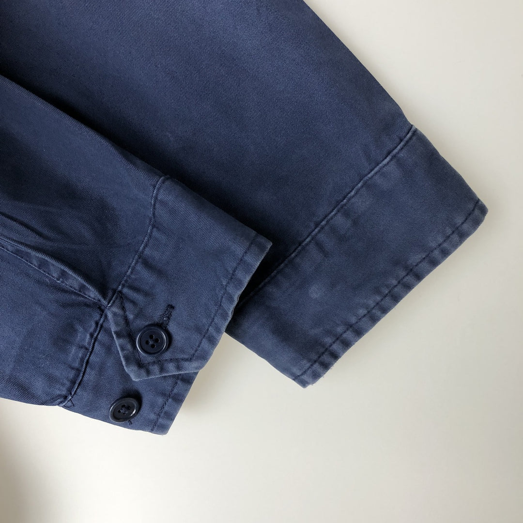 Ralph Lauren POLO by Ralph Lauren Swing Top Sports Jacket Men's L size cotton navy blue type Vintage Second Hand