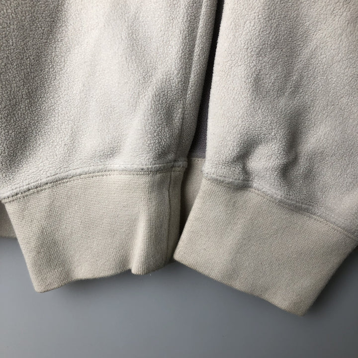 Nike Women's Large Fleece Full-Zip Hoodie polyester gray type Vintage Second Hand