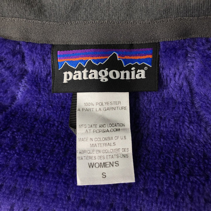 Patagonia Regulator R3 Fleece Jacket (36114FA14) Women's Size Small polyester blue type Vintage Second Hand