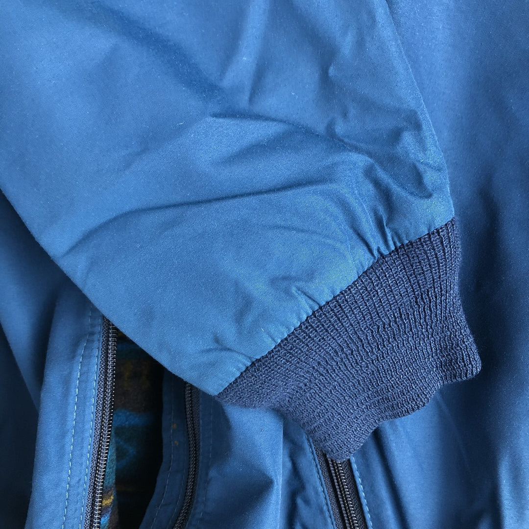 Vintage LLBean Three-Season Jacket from the 1980'S and 1990s, Men's Size Medium unclear blue type Vintage Second Hand