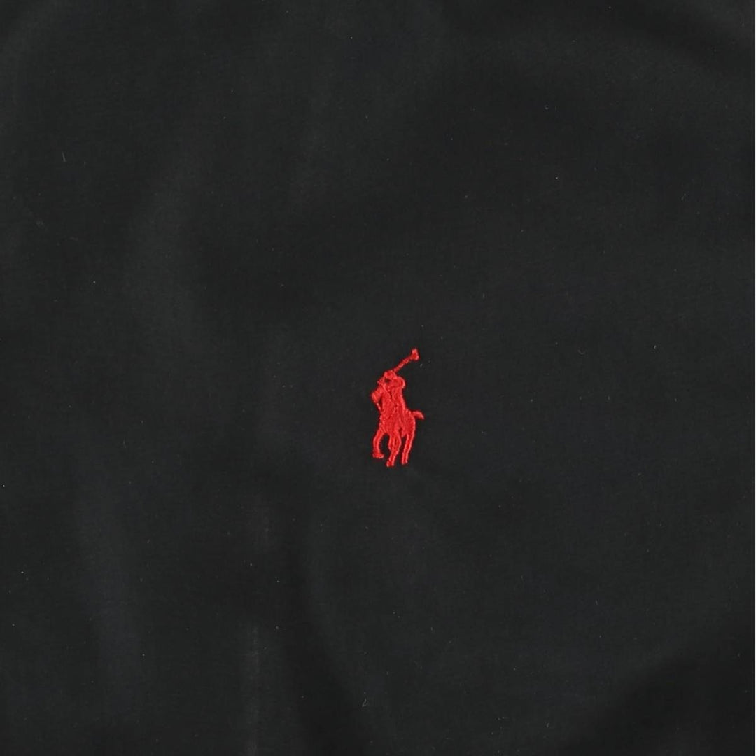 Ralph Lauren POLO by Ralph Lauren padded puffer jacket, men's size L polyester black type Vintage Second Hand