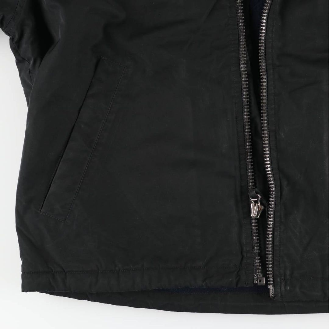Ralph Lauren POLO by Ralph Lauren padded puffer jacket, men's size L polyester black type Vintage Second Hand