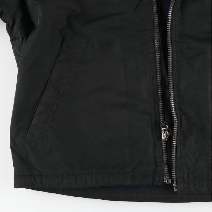 Ralph Lauren POLO by Ralph Lauren padded puffer jacket, men's size L polyester black type Vintage Second Hand