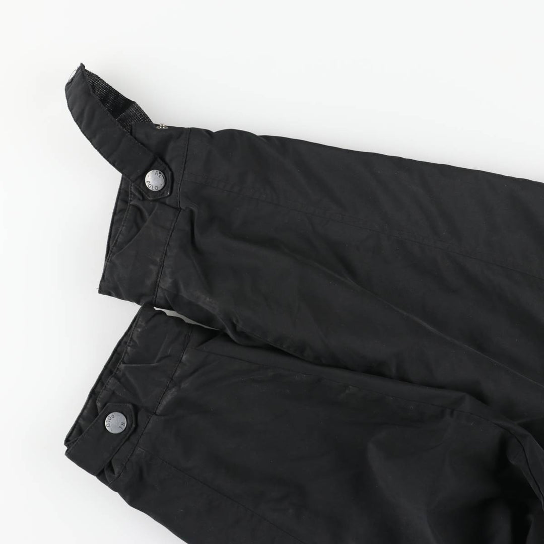 Ralph Lauren POLO by Ralph Lauren padded puffer jacket, men's size L polyester black type Vintage Second Hand