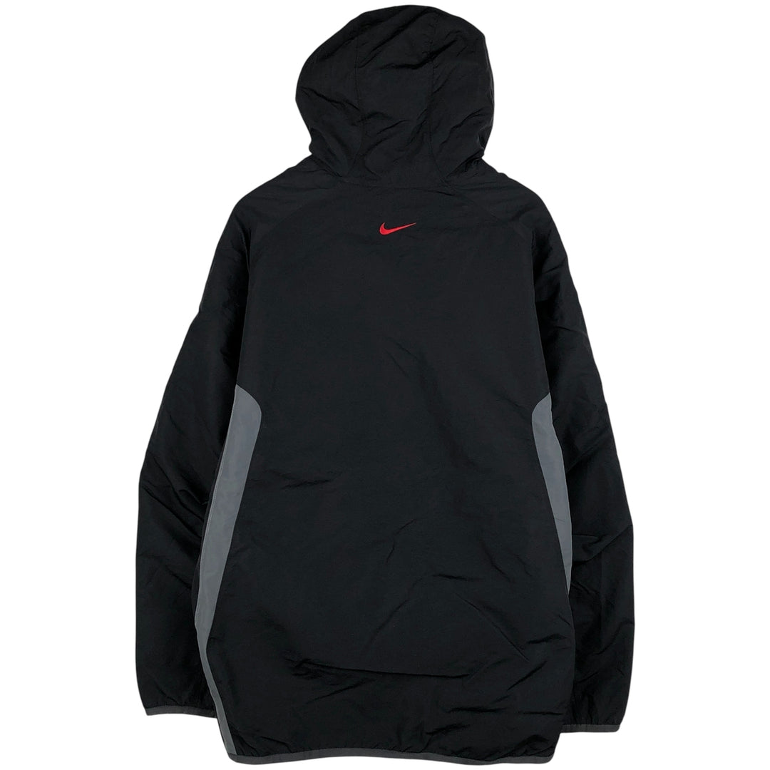 00'S Nike reversible nylon parka, men's XL size Nylon black type Vintage Second Hand
