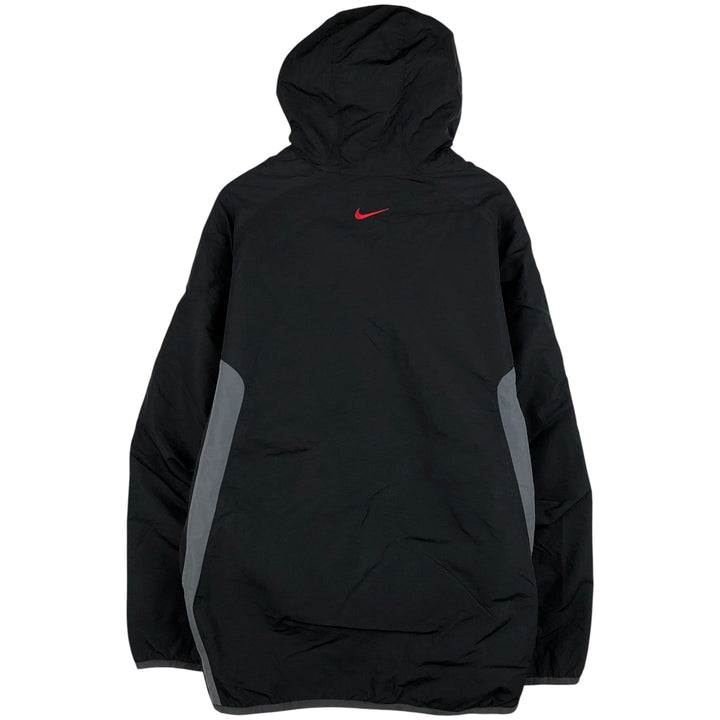 00'S Nike reversible nylon parka, men's XL size Nylon black type Vintage Second Hand
