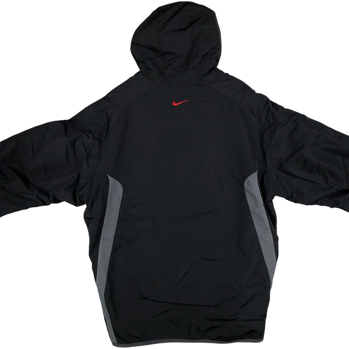 00'S Nike reversible nylon parka, men's XL size Nylon black type Vintage Second Hand