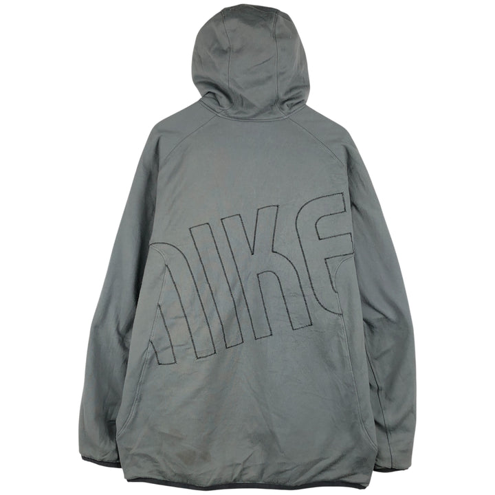 00'S Nike reversible nylon parka, men's XL size Nylon black type Vintage Second Hand