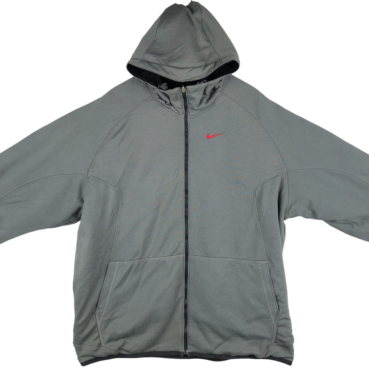 00'S Nike reversible nylon parka, men's XL size Nylon black type Vintage Second Hand