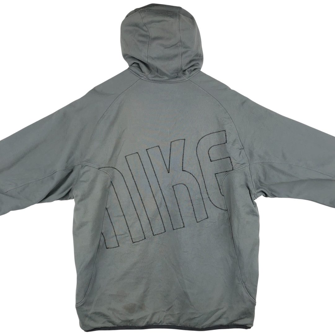 00'S Nike reversible nylon parka, men's XL size Nylon black type Vintage Second Hand