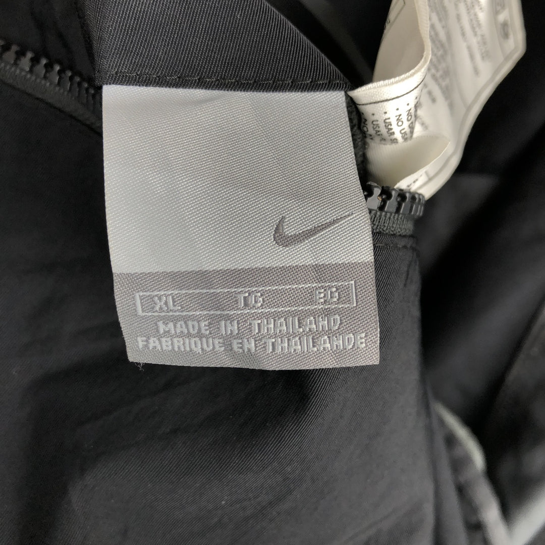 00'S Nike reversible nylon parka, men's XL size Nylon black type Vintage Second Hand