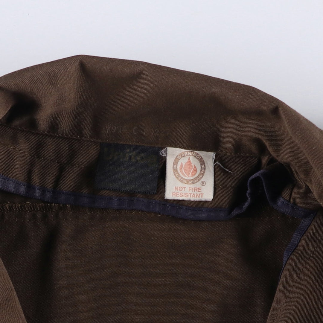 Vintage Unitog work jacket, made in the USA, size L, men's unclear brown type Vintage Second Hand