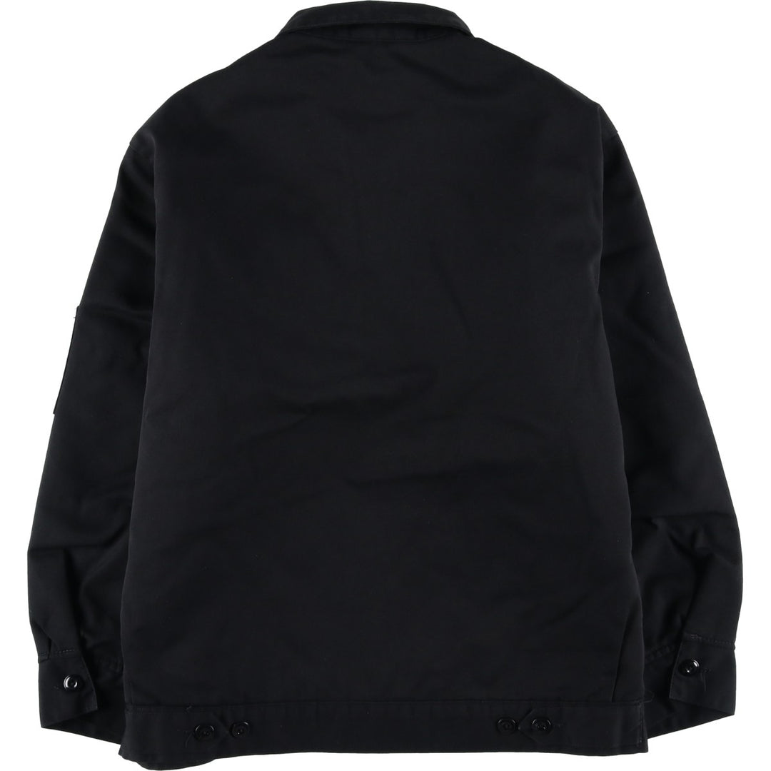 Dickies padded work jacket, men's size XL polyester black type Vintage Second Hand