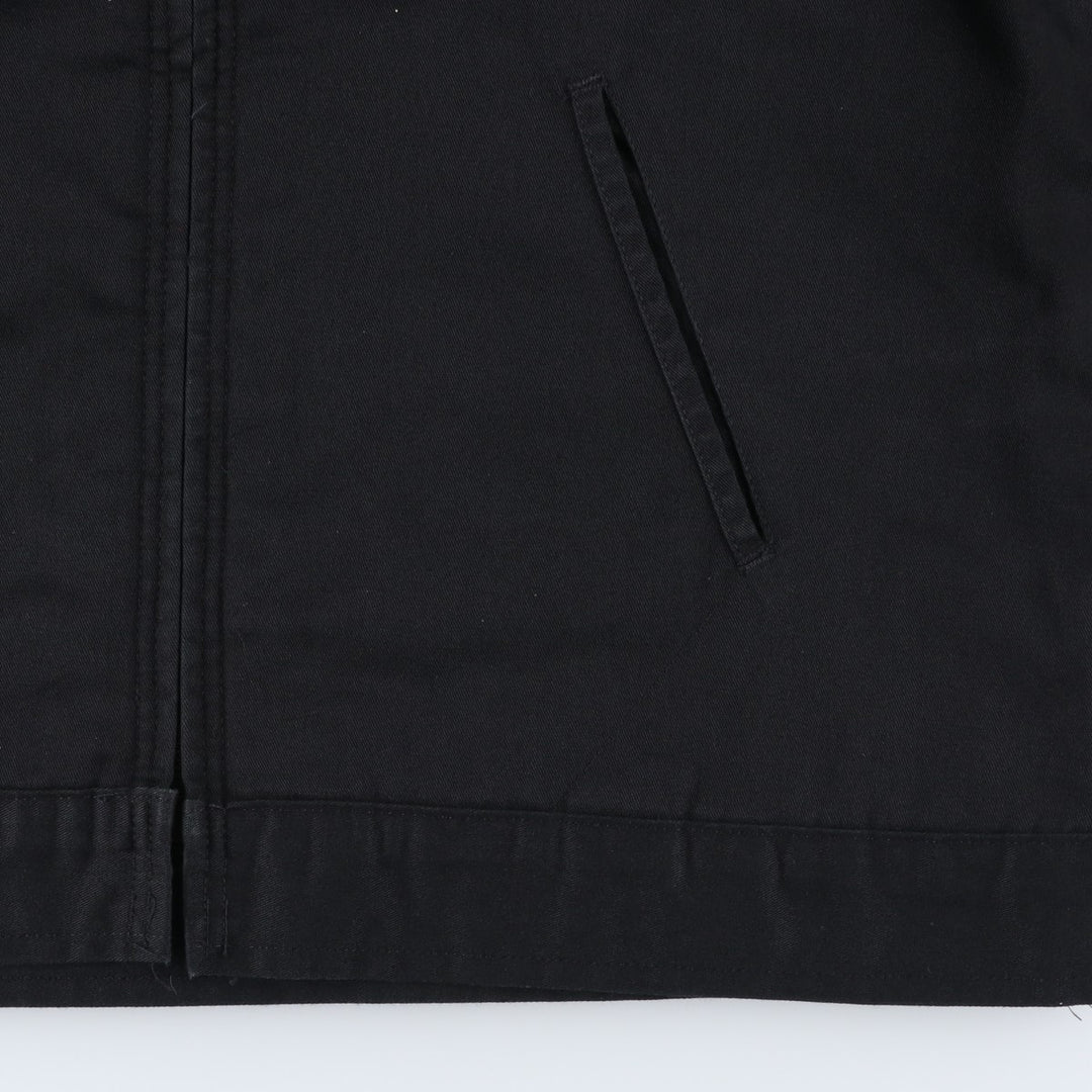 Dickies padded work jacket, men's size XL polyester black type Vintage Second Hand