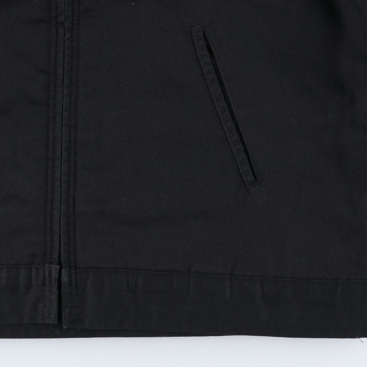 Dickies padded work jacket, men's size XL polyester black type Vintage Second Hand