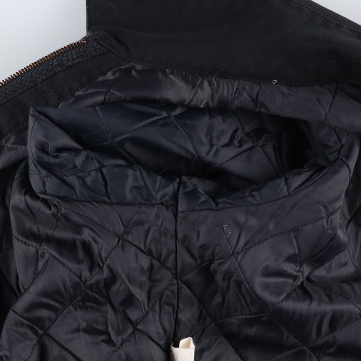 Dickies padded work jacket, men's size XL polyester black type Vintage Second Hand