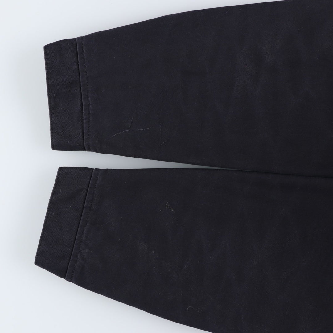 Dickies padded work jacket, men's size L polyester black type Vintage Second Hand