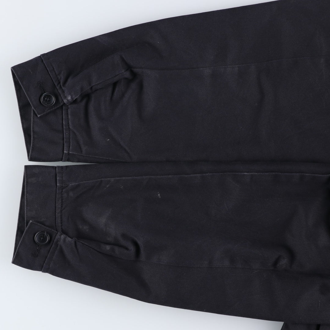 Dickies padded work jacket, men's size L polyester black type Vintage Second Hand