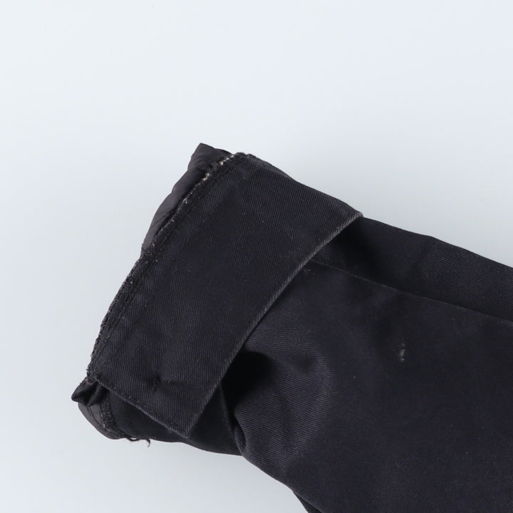 Dickies padded work jacket, men's size L polyester black type Vintage Second Hand