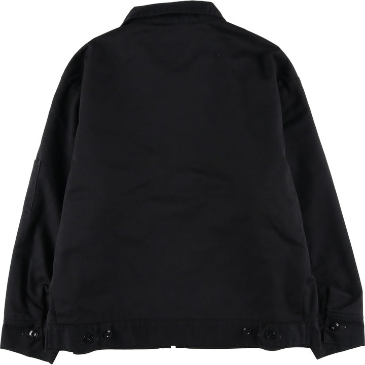 Dickies padded work jacket, men's size XL polyester black type Vintage Second Hand