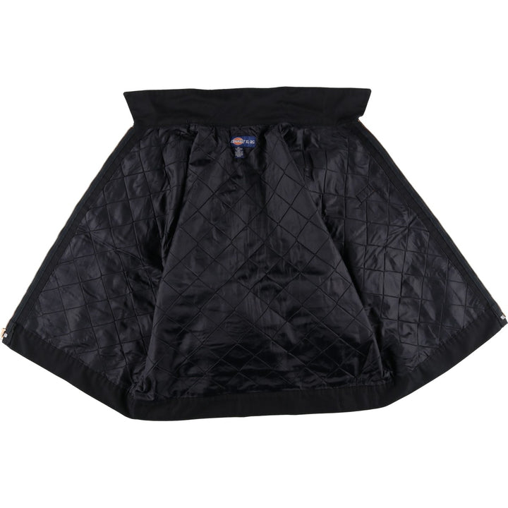 Dickies padded work jacket, men's size XL polyester black type Vintage Second Hand