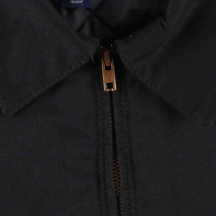 Dickies padded work jacket, men's size XL polyester black type Vintage Second Hand