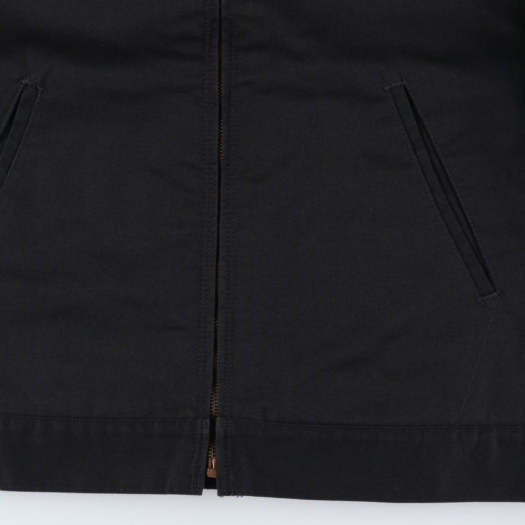 Dickies padded work jacket, men's size XL polyester black type Vintage Second Hand