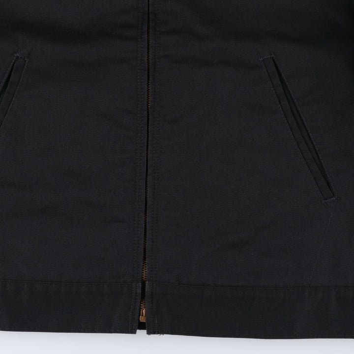 Dickies padded work jacket, men's size XL polyester black type Vintage Second Hand