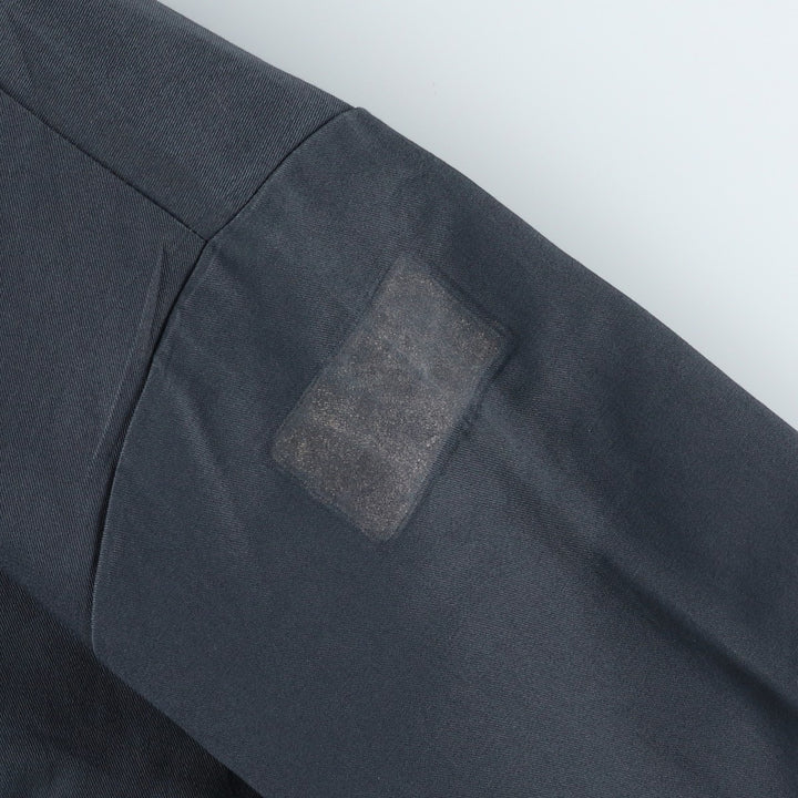 Dickies padded work jacket, men's size XL polyester Charcoal Vintage Second Hand