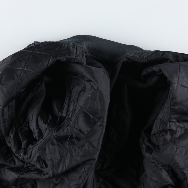 Dickies padded work jacket, men's size XL polyester Charcoal Vintage Second Hand