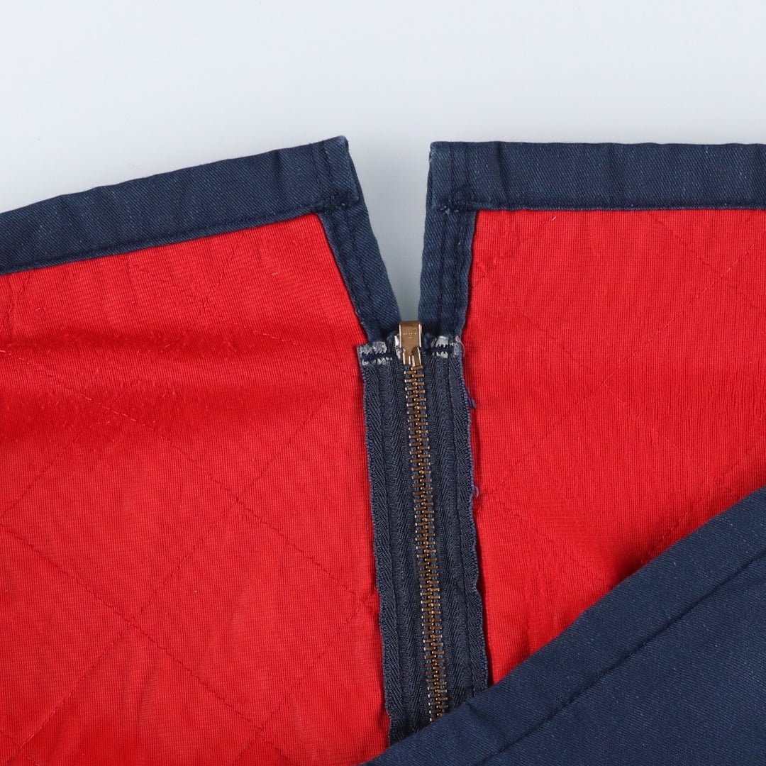 Vintage 70s-80'S Red Kap padded work jacket, made in the USA, men's size XL polyester navy blue type Vintage Second Hand