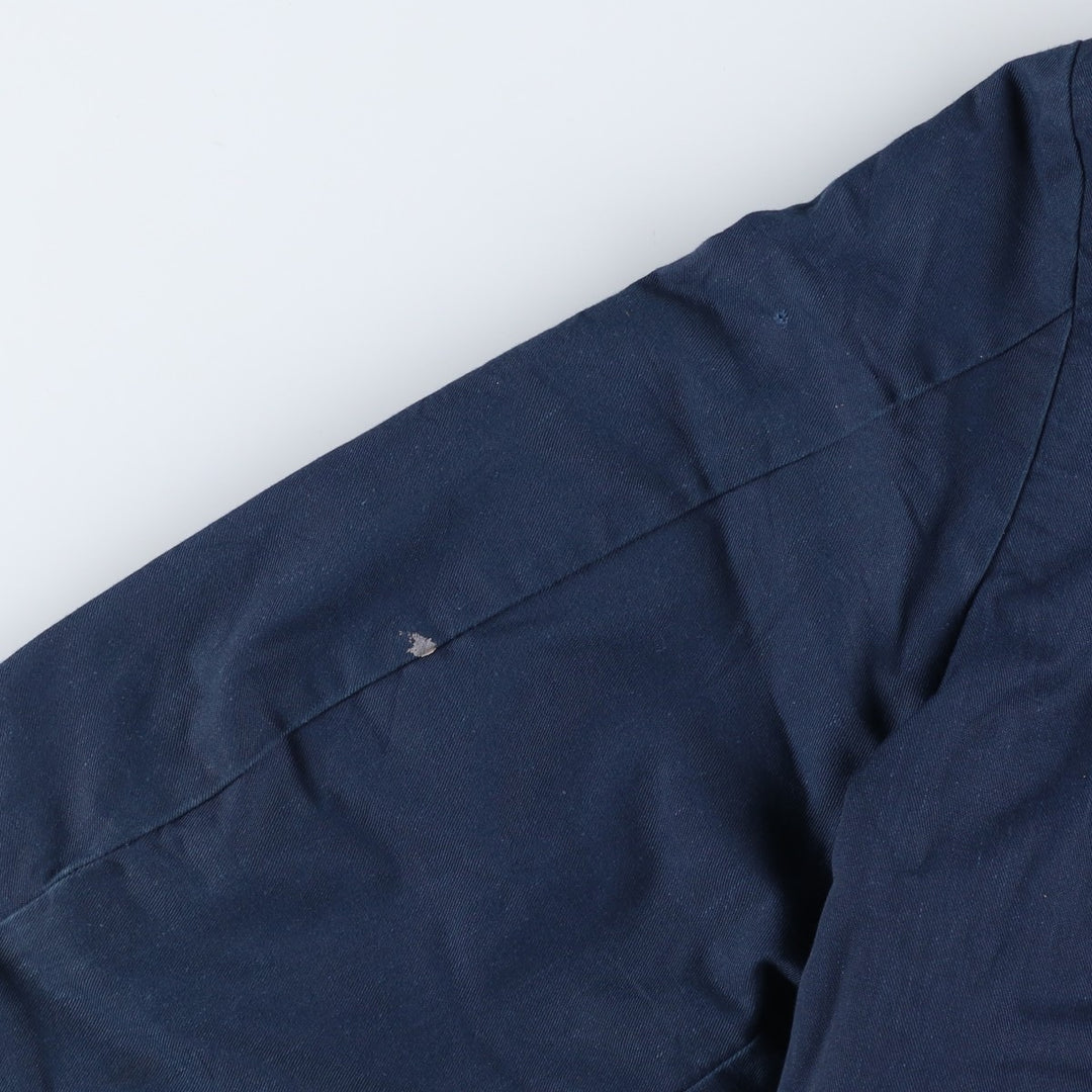 Vintage 70s-80'S Red Kap padded work jacket, made in the USA, men's size XL polyester navy blue type Vintage Second Hand