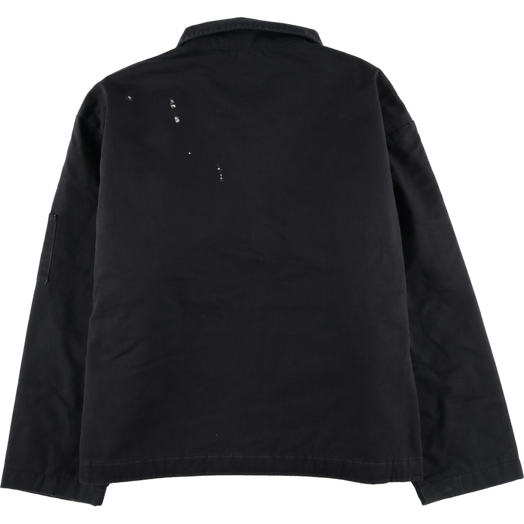 Dickies padded work jacket, men's size XL unclear black type Vintage Second Hand