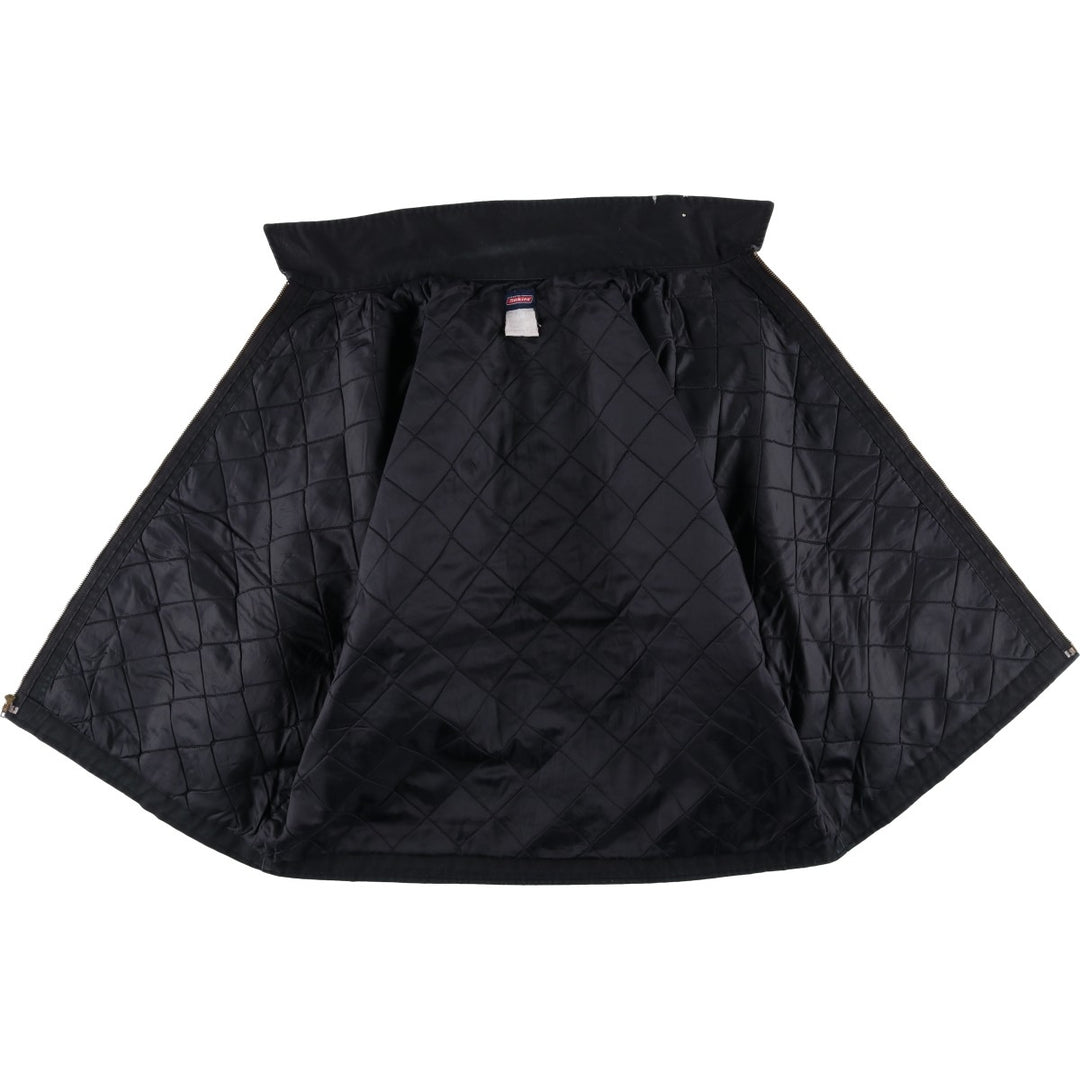 Dickies padded work jacket, men's size XL unclear black type Vintage Second Hand
