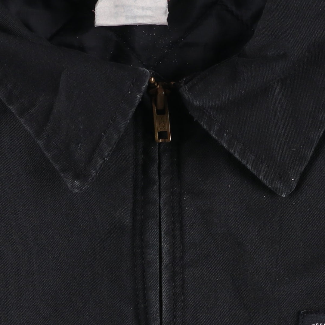 Dickies padded work jacket, men's size XL unclear black type Vintage Second Hand