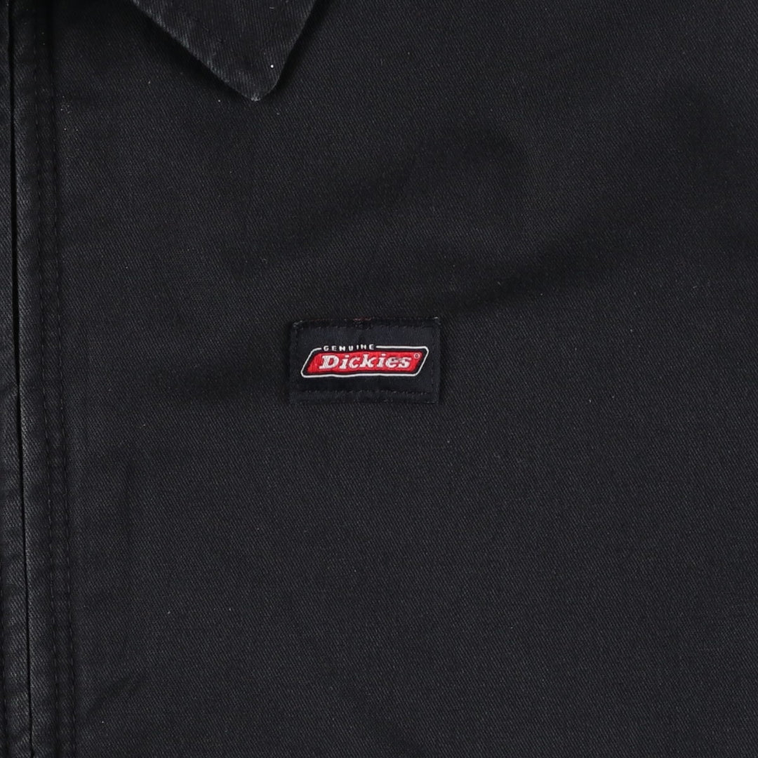 Dickies padded work jacket, men's size XL unclear black type Vintage Second Hand