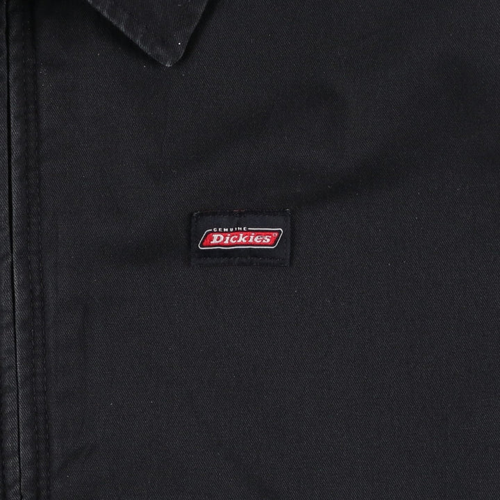 Dickies padded work jacket, men's size XL unclear black type Vintage Second Hand