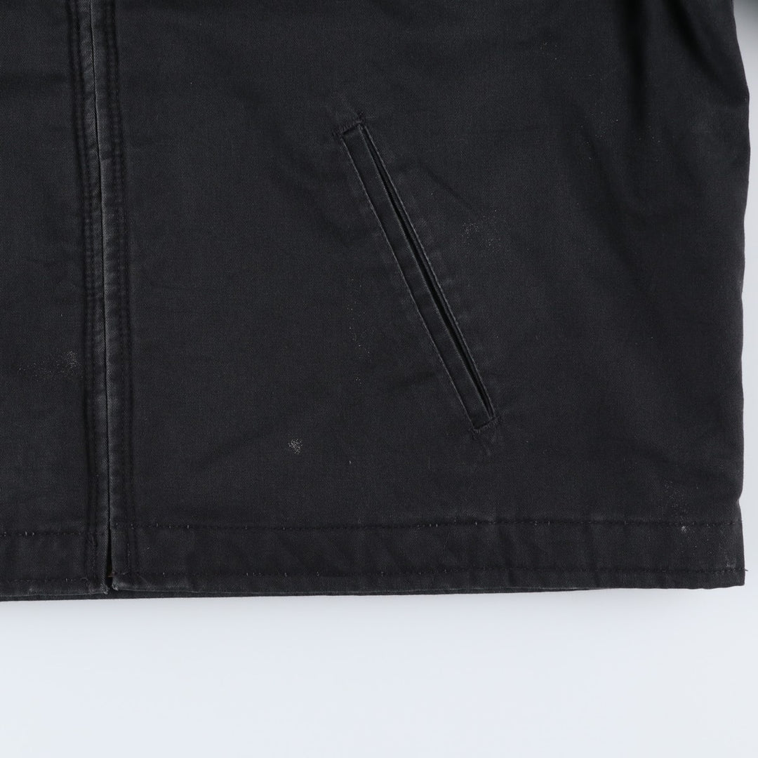 Dickies padded work jacket, men's size XL unclear black type Vintage Second Hand