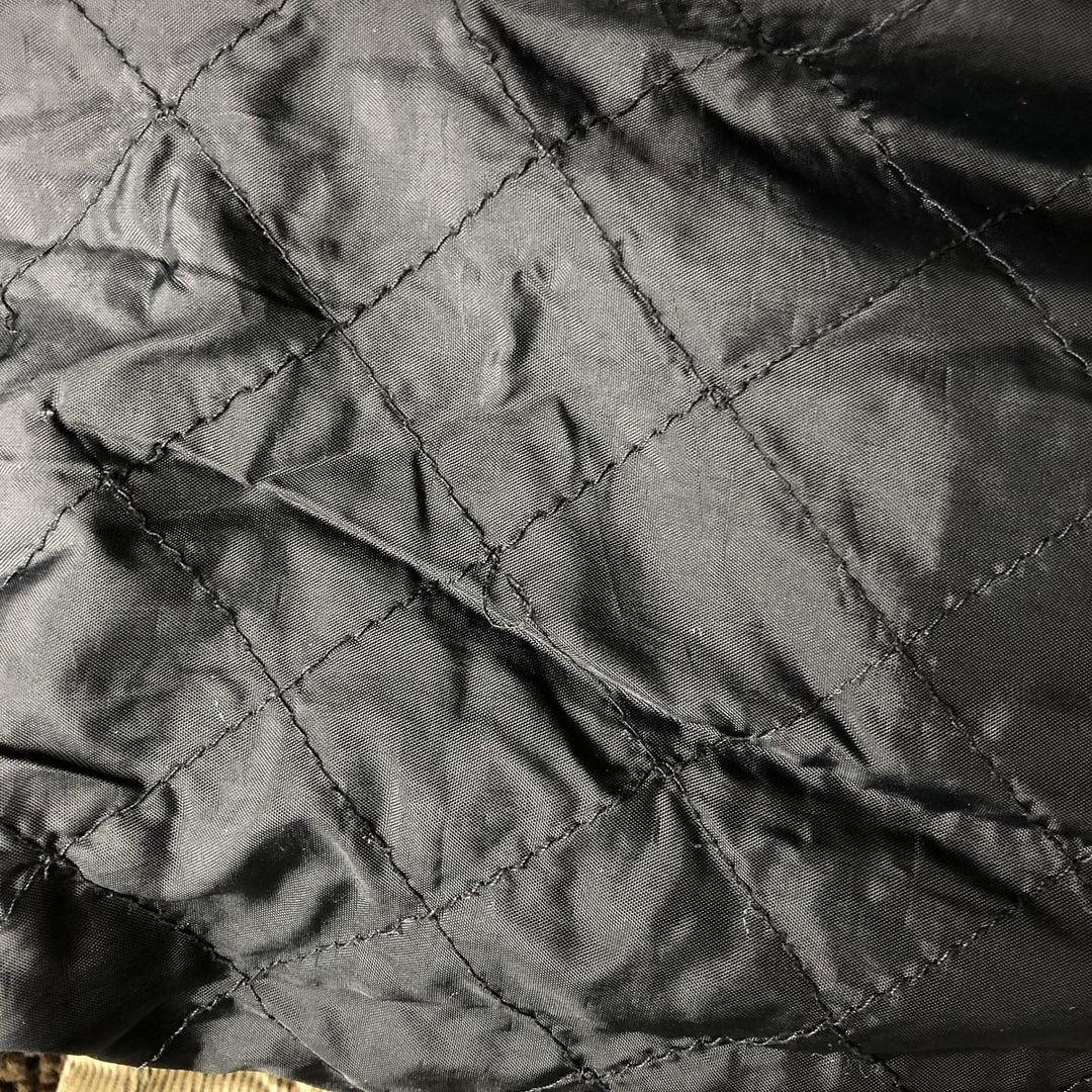 2000'S GAP padded corduroy boa jacket, men's size L cotton Khaki type Vintage Second Hand