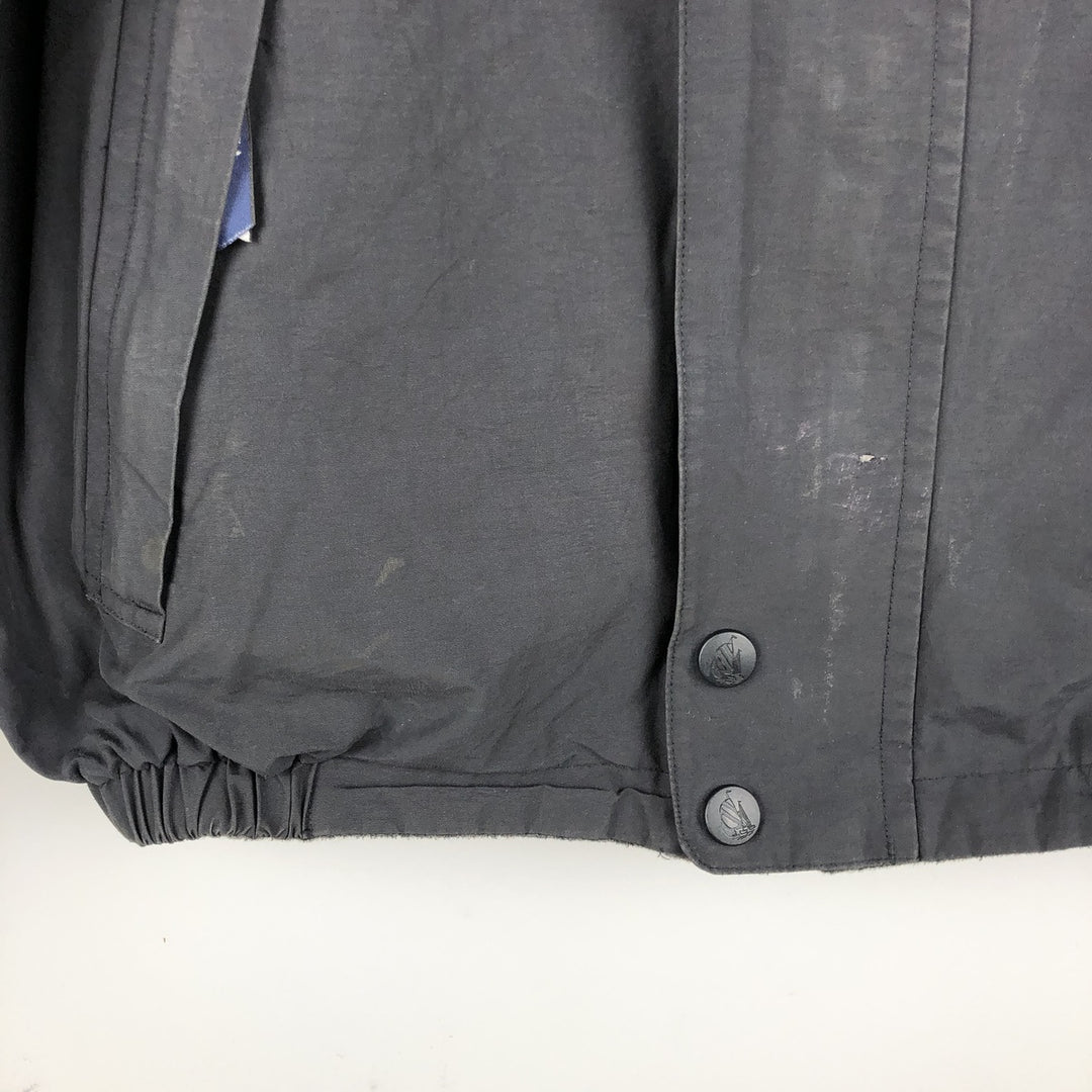90'S Vintage Nautica Reversible Sailing Jacket, Men's Size L cotton black type Vintage Second Hand