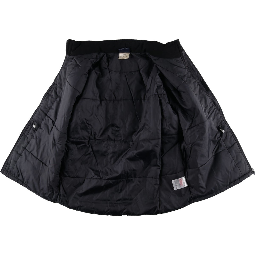 2000'S Umbro padded puffer jacket, men's size M Nylon black type Vintage Second Hand