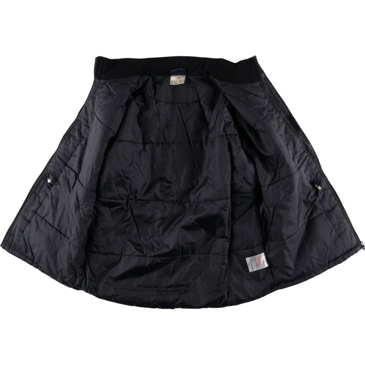 2000'S Umbro padded puffer jacket, men's size M Nylon black type Vintage Second Hand