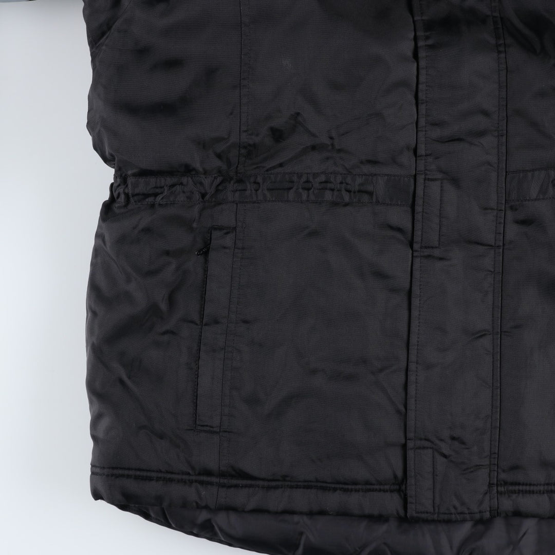 2000'S Umbro padded puffer jacket, men's size M Nylon black type Vintage Second Hand