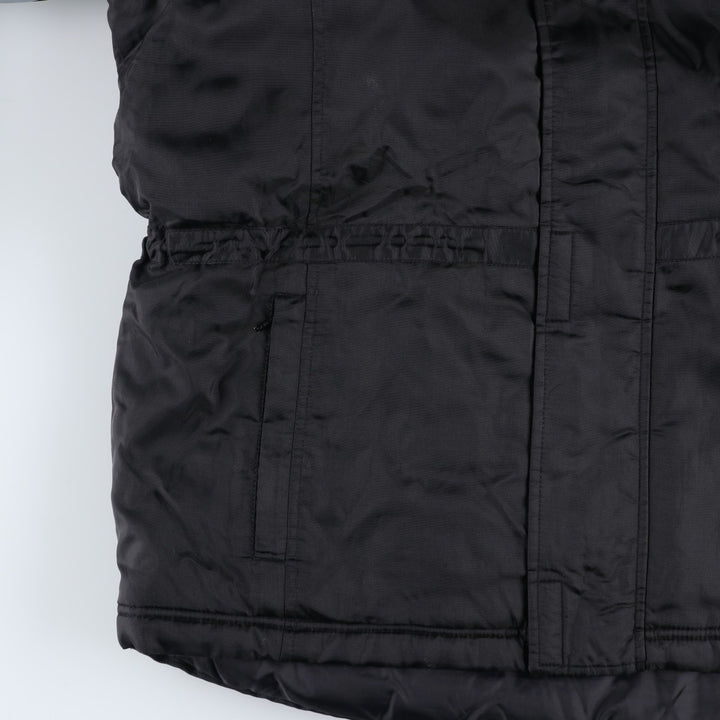 2000'S Umbro padded puffer jacket, men's size M Nylon black type Vintage Second Hand