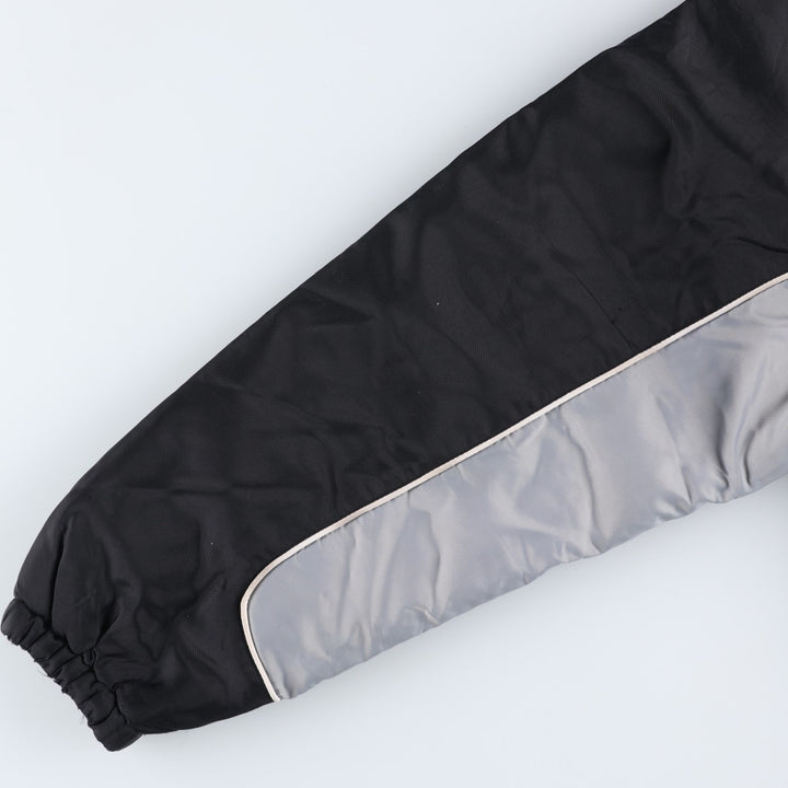 2000'S Umbro padded puffer jacket, men's size M Nylon black type Vintage Second Hand