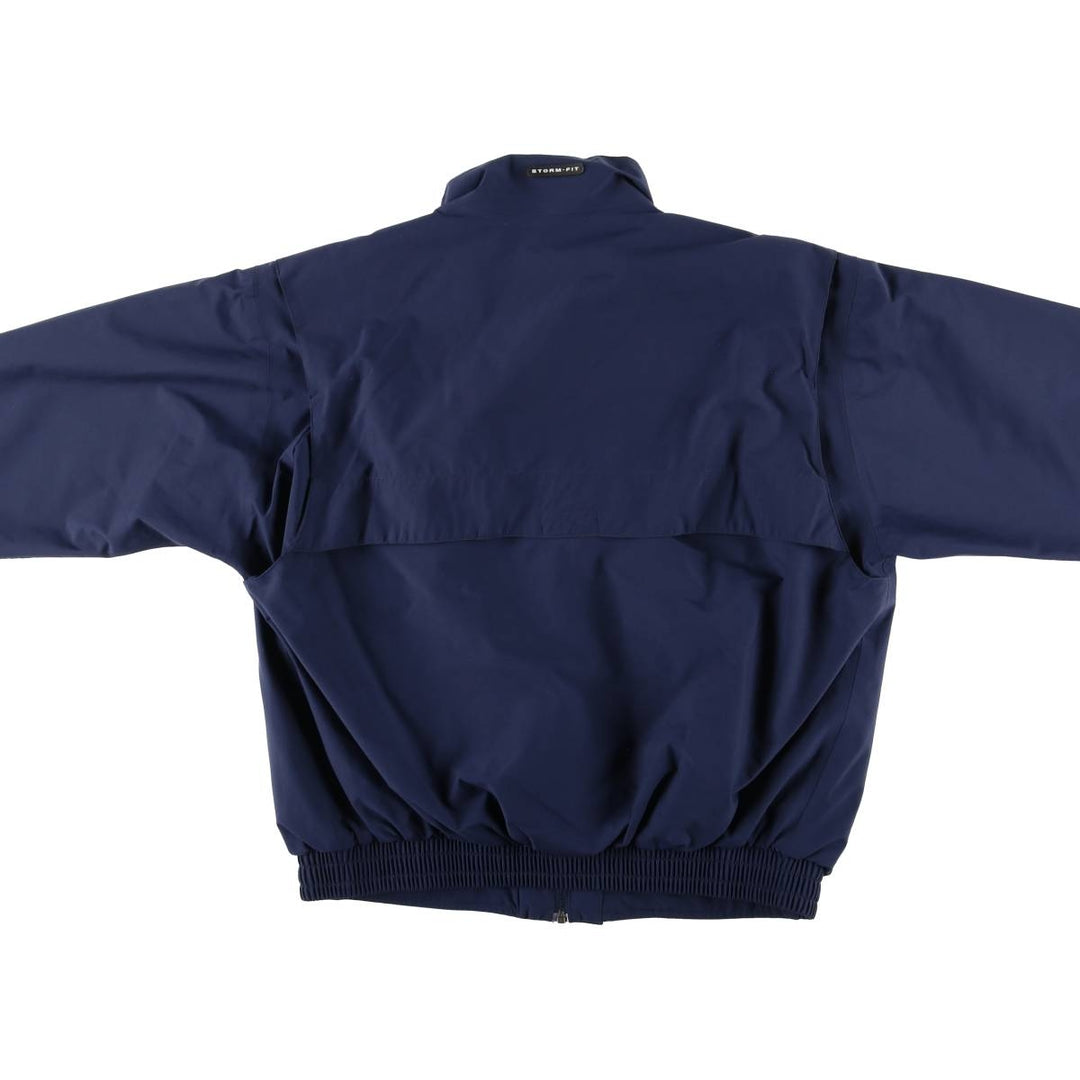 Nike Golf Storm-Fit Windbreaker, Men's Size Medium polyester navy blue type Vintage Second Hand