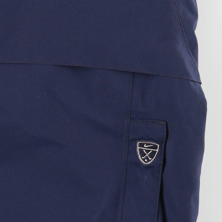 Nike Golf Storm-Fit Windbreaker, Men's Size Medium polyester navy blue type Vintage Second Hand