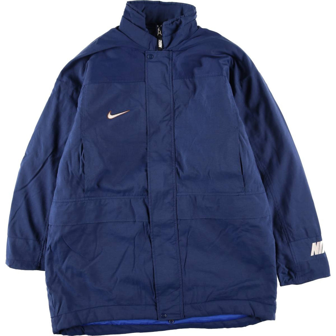 90s-00'S Nike padded puffer jacket, men's size XL, vintage Nylon navy blue type Vintage Second Hand