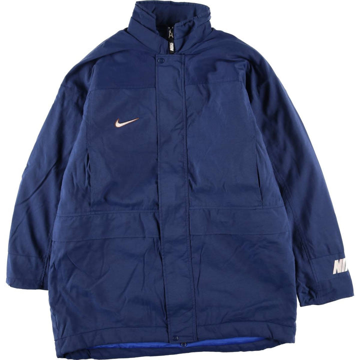 90s-00'S Nike padded puffer jacket, men's size XL, vintage Nylon navy blue type Vintage Second Hand