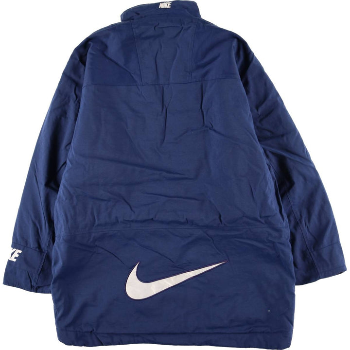 90s-00'S Nike padded puffer jacket, men's size XL, vintage Nylon navy blue type Vintage Second Hand